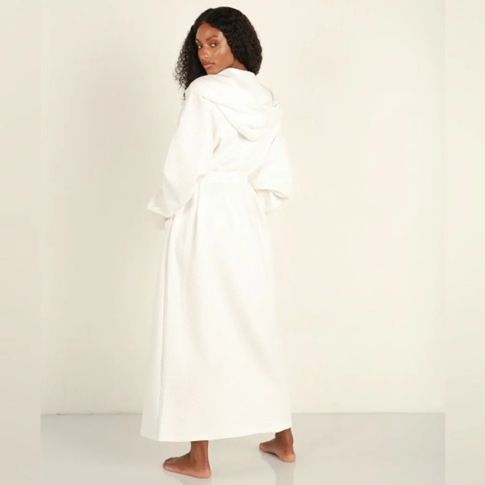 Eberjey Zen long spa robe NWT - Picture 4 of 5